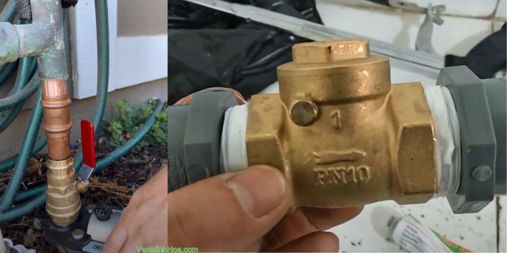 van khóa nước phi 34 đồng