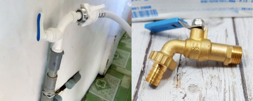 vòi cấp nước máy giặt khác biệt gì với vòi nước thông thường