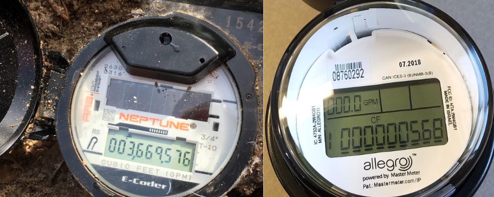 đồng hồ nước có kiểm định điện tử