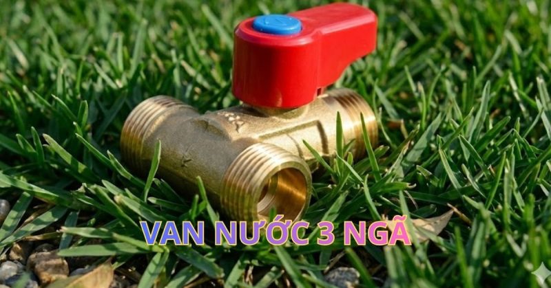 van nước 3 ngã