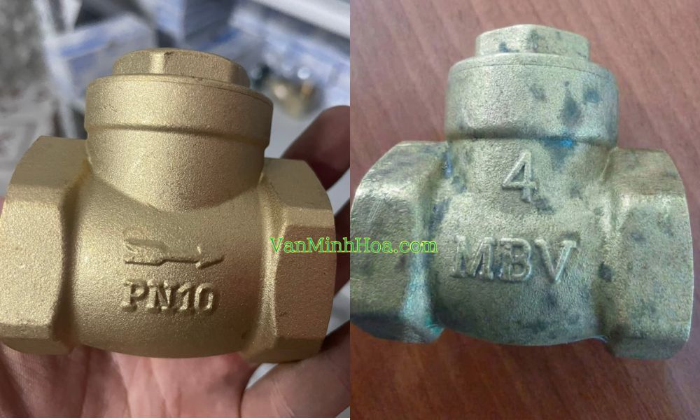 áp suất nhiệt độ van 1 chiều dn100