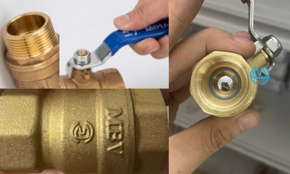 cách nhận biết van bi 34 đồng chất lượng