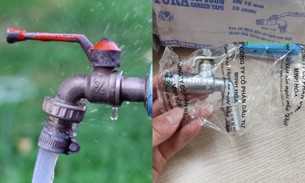 cách sửa van khóa vòi nước