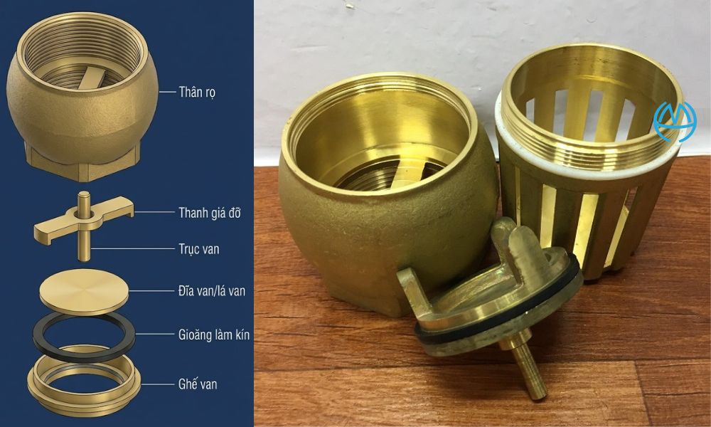 cấu tạo chõ bơm nước vì sao giữ được mồi