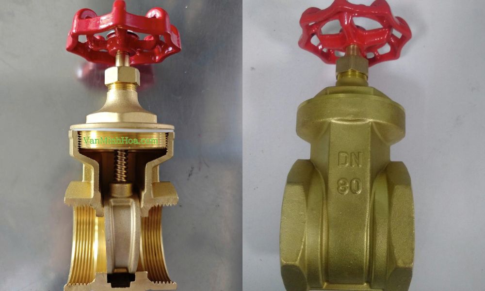 cấu tạo van cổng