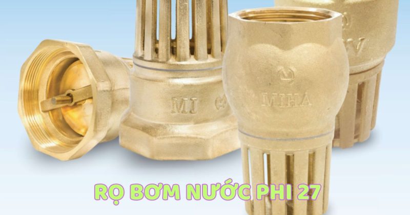 chõ bơm nước phi 27