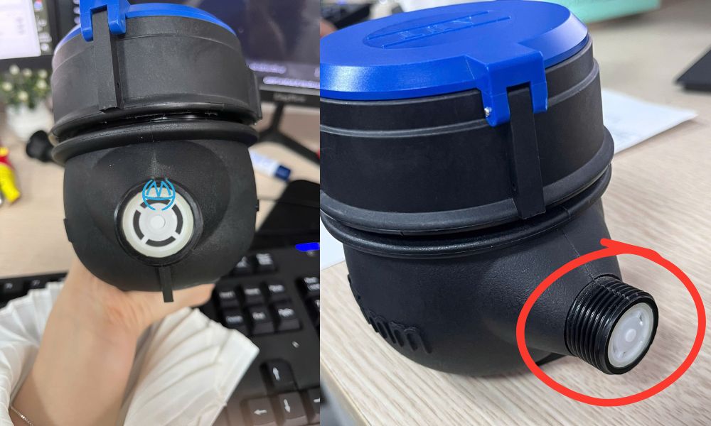 đồng hồ nước có van 1 chiều không