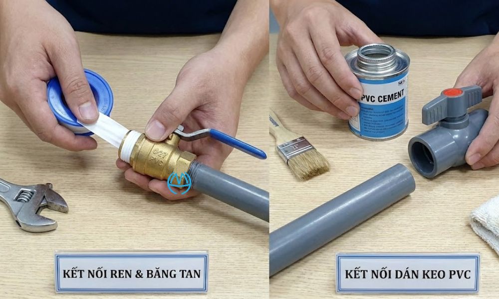 hướng dẫn lắp đặt khóa nước 27