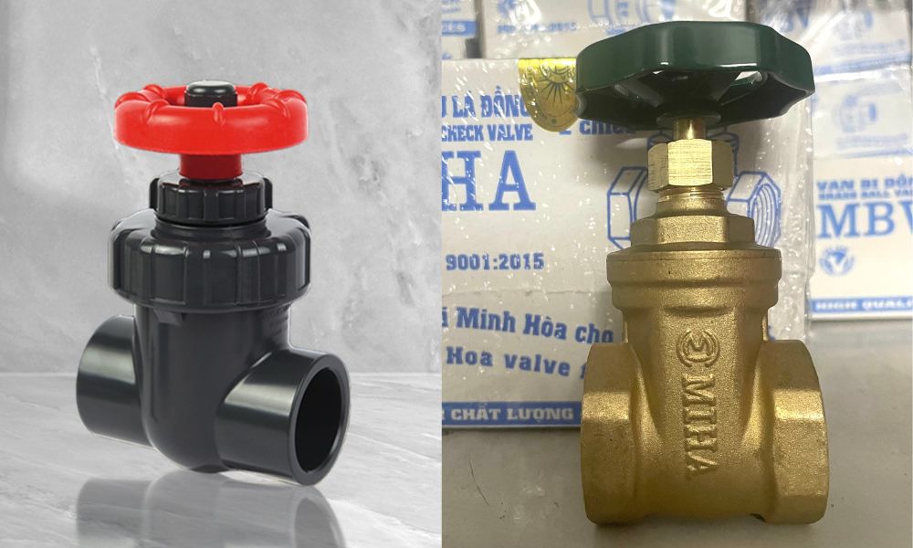 kết nối của van chặn d25