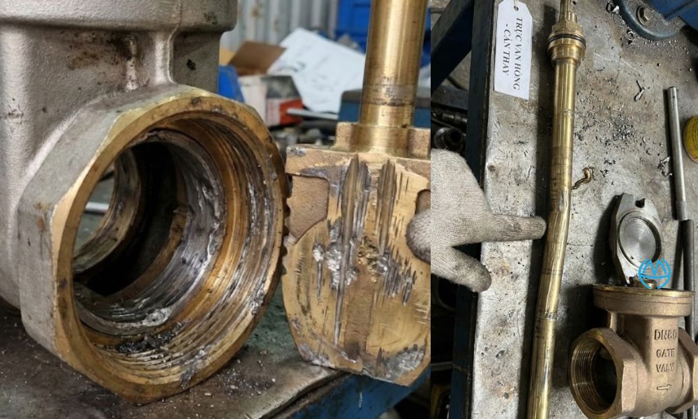 khi nào cần thay thế van cổng dn80