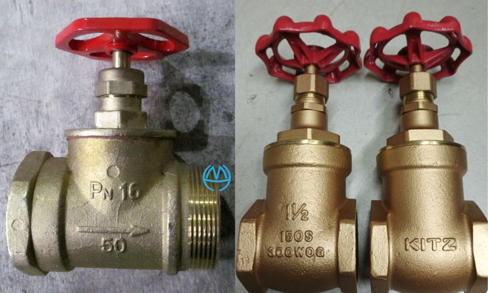 kích cỡ phổ biến của van cầu tay vặn