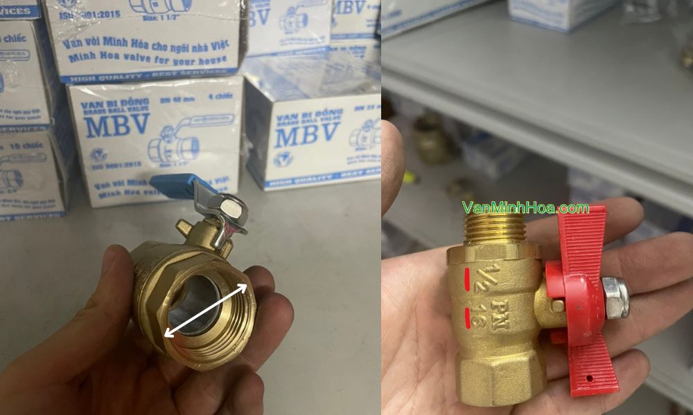 kiểm tra van nước trước khi đi vào sử dụng