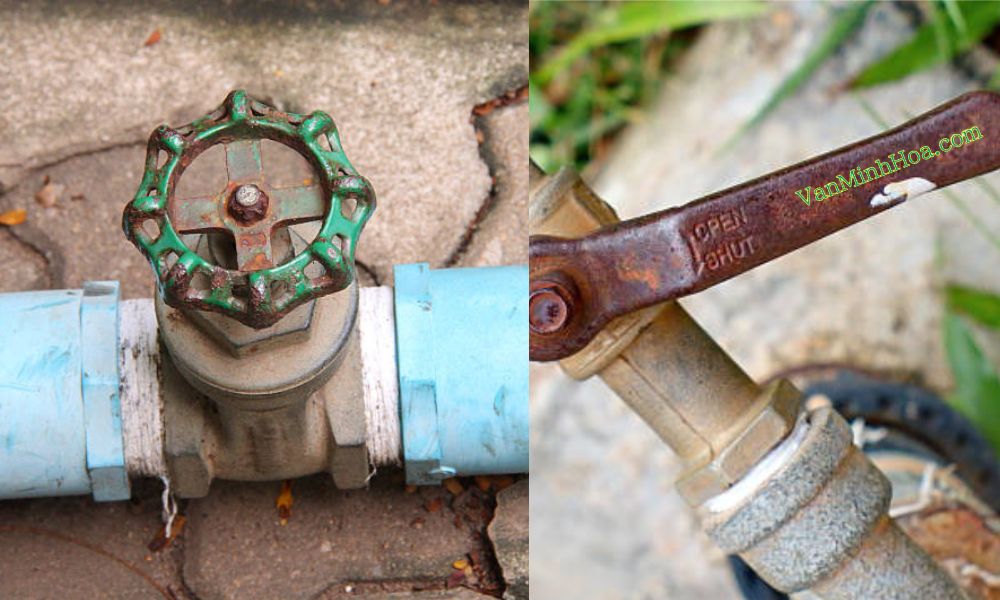 lưu ý ký hiệu o và s trên van nước