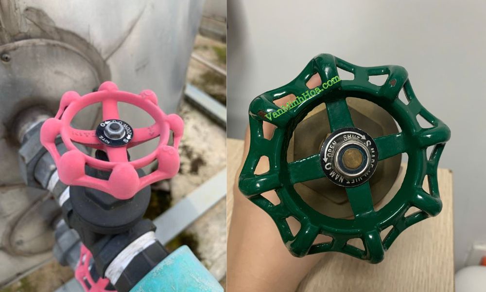 ký hiệu o và s trên van nước là gì