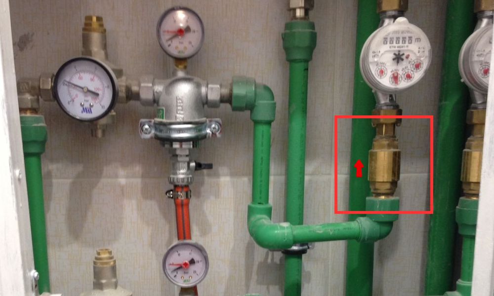 cách lắp van 1 chiều dn50