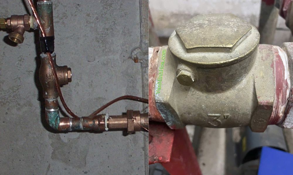 lắp van 1 chiều lá lật dn80