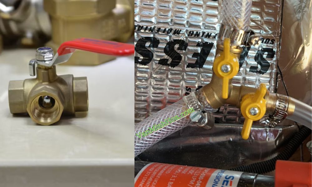 nhận biết van nước 3 ngã