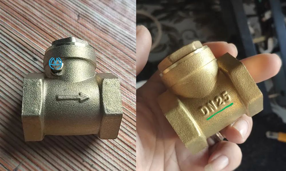 quyết định chọn van 1 chiều dn25 trên yếu tố dễ thấy