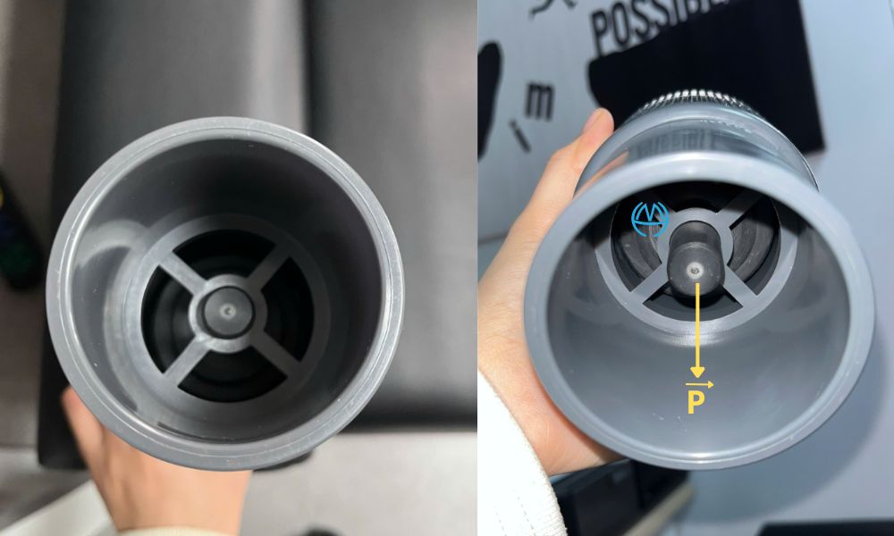 rọ hút không có lò xo