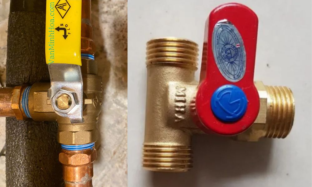 tại sao van chia 3 đường nước có khóa làm bằng đồng