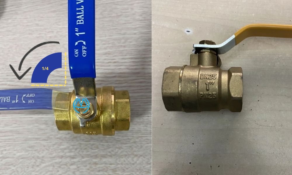 tên gọi van bi tay gạt dn25 có ý nghĩa gì