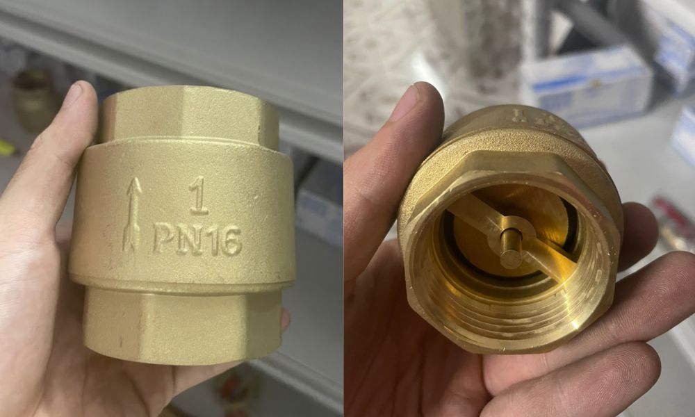 thông số van 1 chiều phi 34