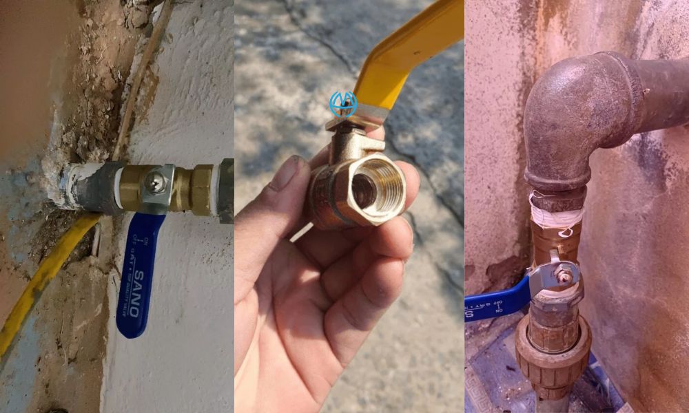 ứng dụng của van gạt đồng 21