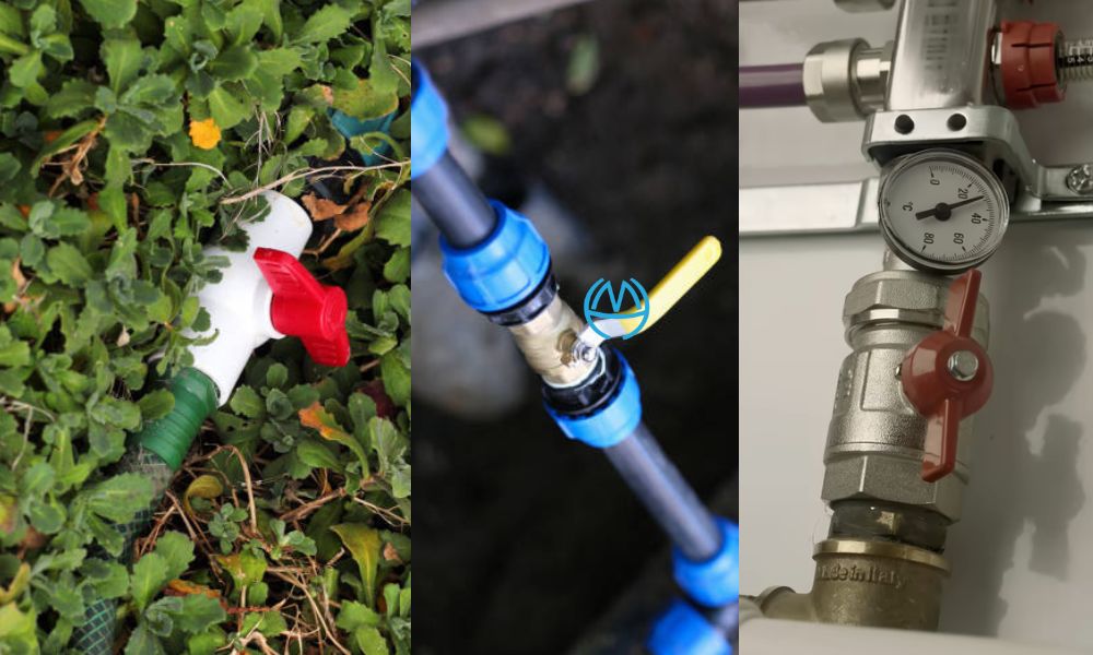 ứng dụng van khóa nước phi 60 theo vật liệu