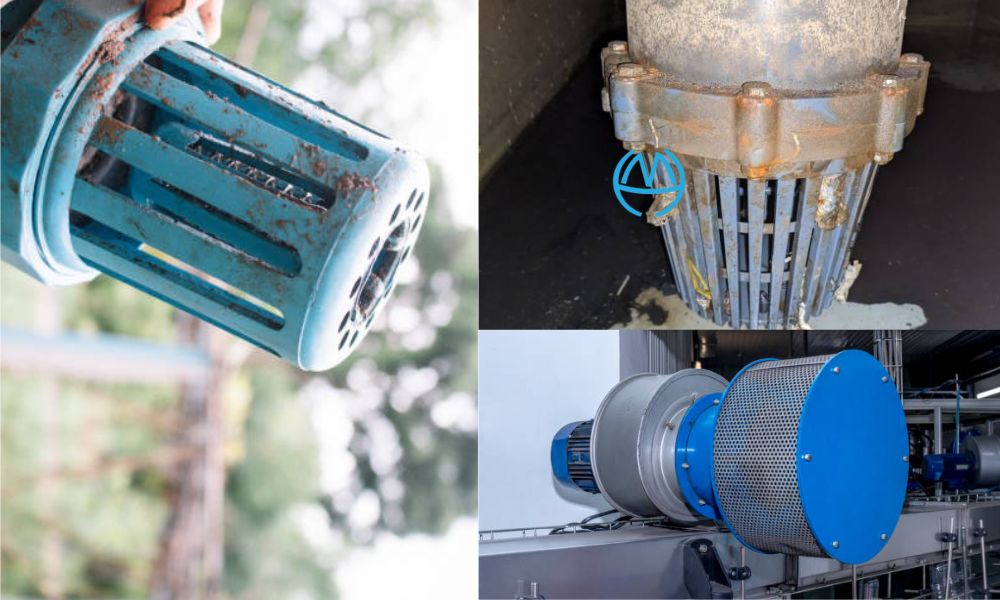 vai trò của rọ hút d100 trong hệ thống bơm hút