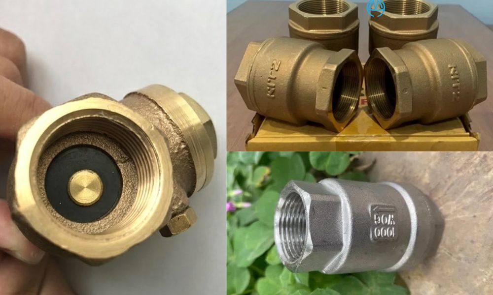 van 1 chiều phi 90 nối ren