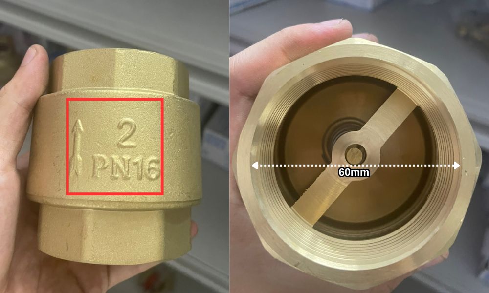 van 1 chiều dn50 là gì