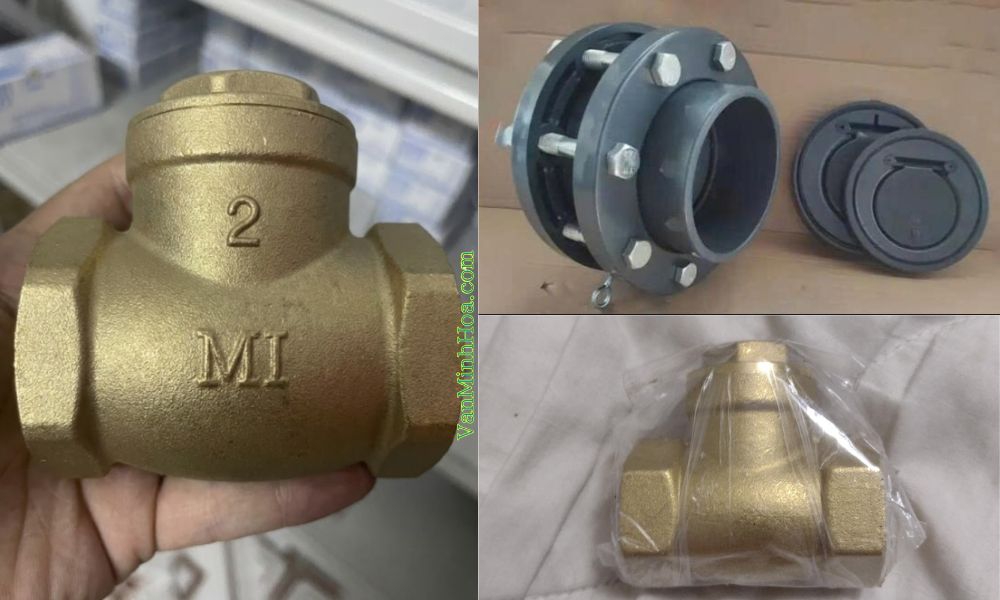 van 1 chiều lá lật đĩa nghiêng