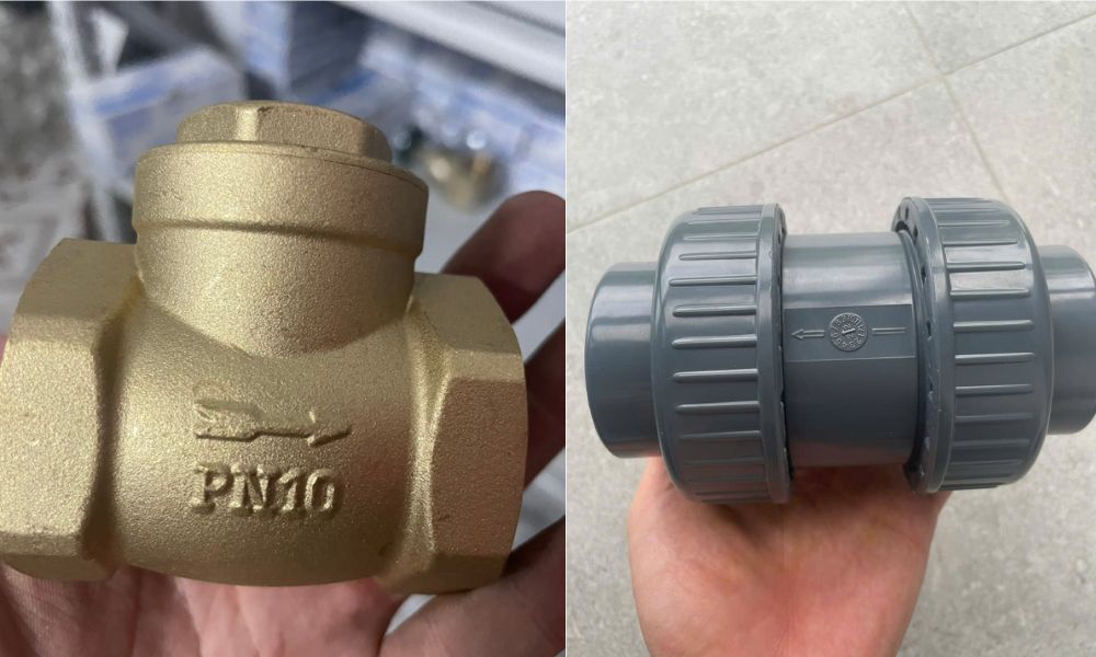 van 1 chiều dn50 vật liệu