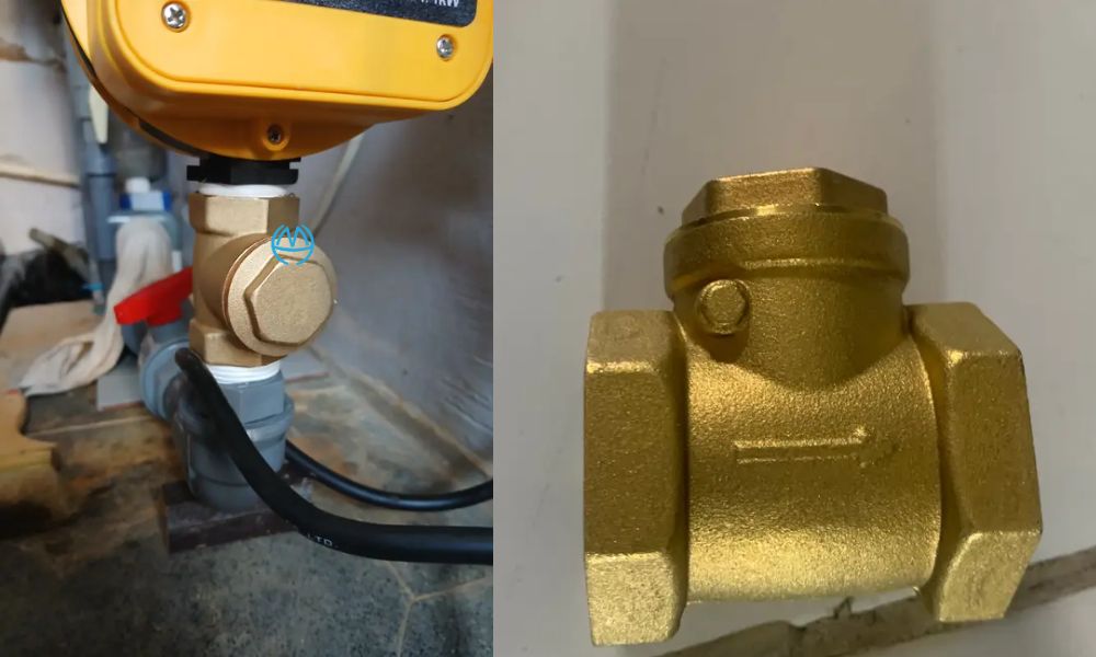 van 1 chiều đồng hồ nước loại lá lật