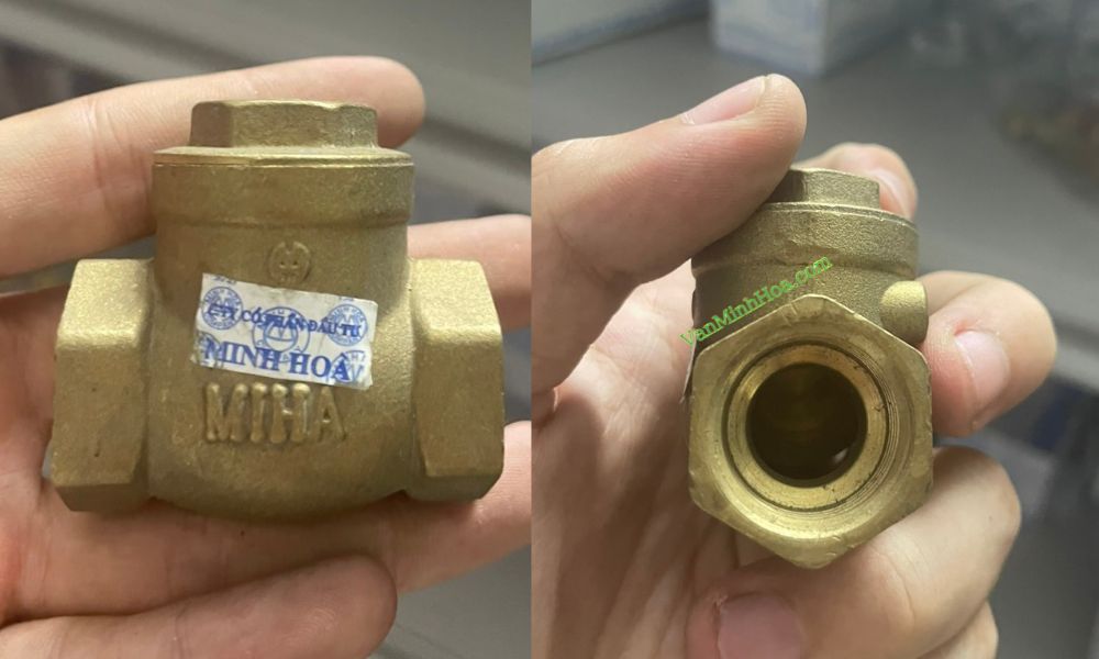 van 1 chiều lá lật đồng