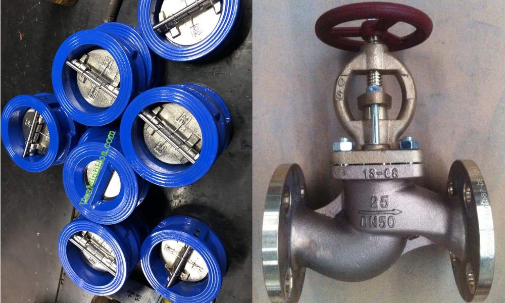 van 1 chiều ngăn búa nước