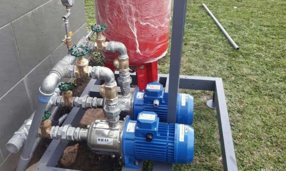 van nước 1 chiều phi 27 ứng dụng bơm tăng áp