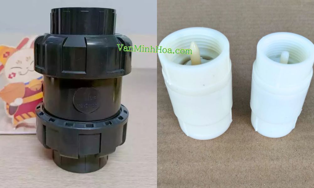 van nước 1 chiều phi 27 cho nước có hóa chất