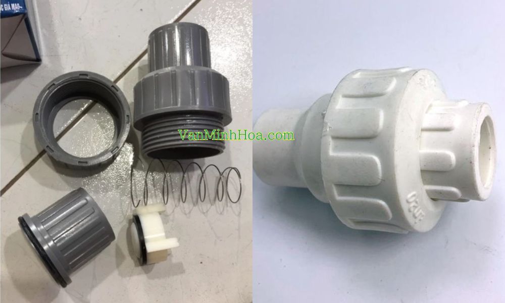 van nước 1 chiều phi 27 cho nước thải