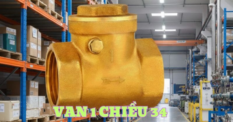 van 1 chiều phi 34