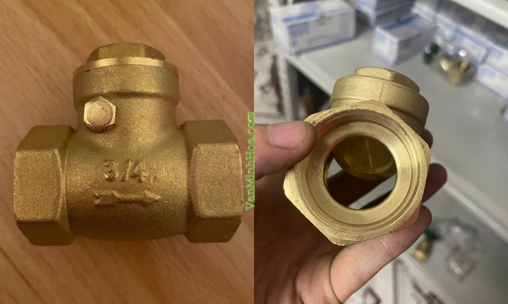 van 1 chiều phi 34 không đóng