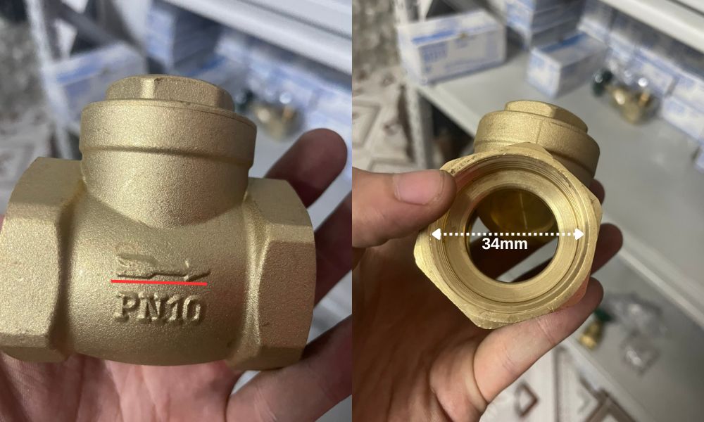 van 1 chiều phi 34 là gì