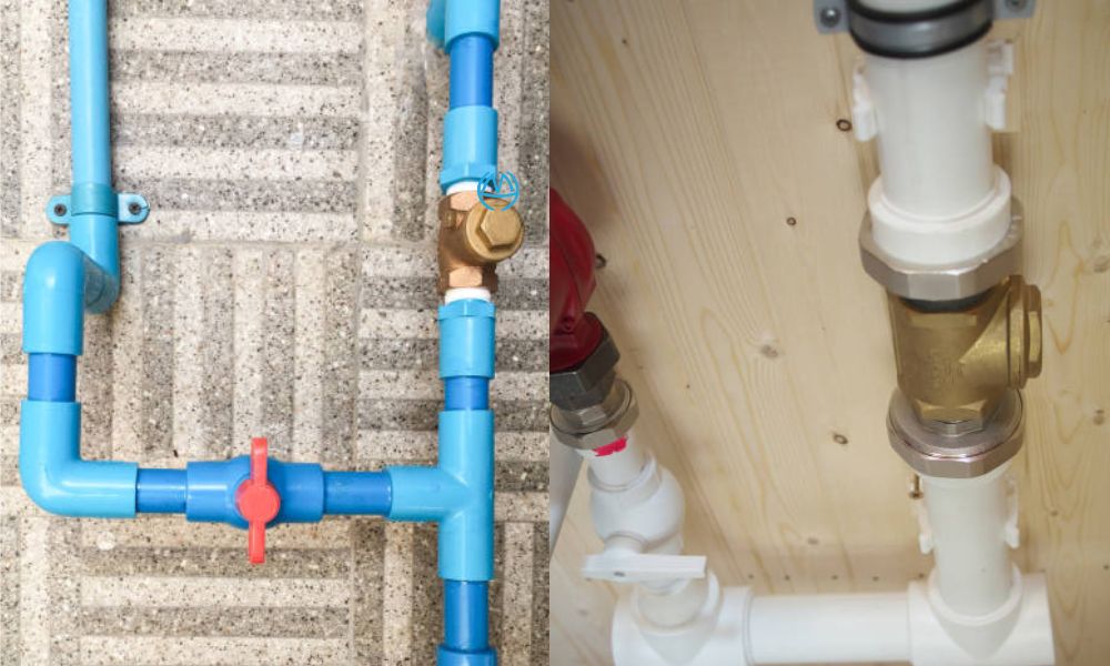 van 1 chiều phi 90 trong hệ ống thép