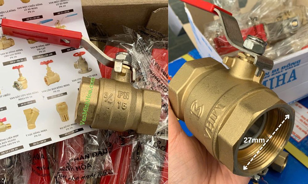 van bi tay gạt dn20 là gì