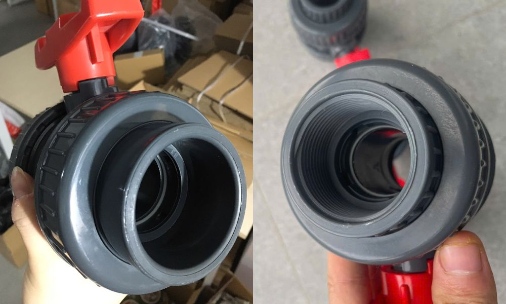 van bi tay vặn nhựa