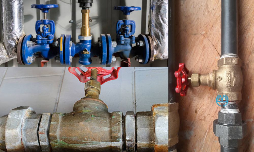 van cầu đồng dùng trong các tuyến cần điều chỉnh thay vì đóng mở