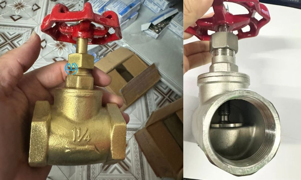 van cầu tay vặn là van như thế nào