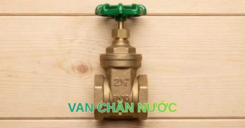 van chặn nước