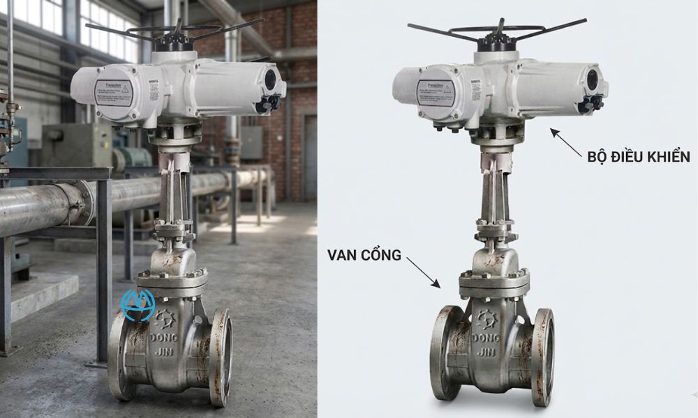 van cổng điều khiển