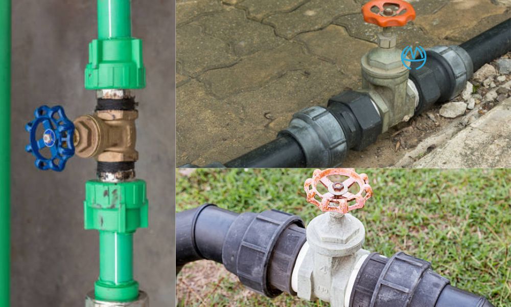 van cổng dn65 trong hệ ống nhựa